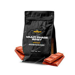 BIGMAN Multi-Phase Whey Proteína de Liberación Sostenida 1 Kg Chocolate para Deportistas