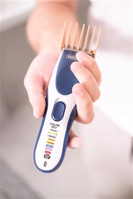 Wahl 09649-016 Cortapelos con y sin Cable, Cuchillas Autoafilables, 1.5-25mm, Color Pro