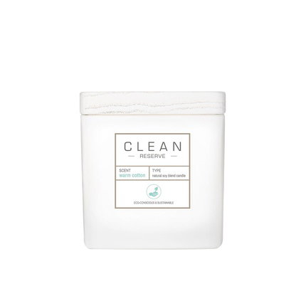 Clean Vela aromática Space Warm Cotton 227 g