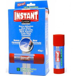 Instant Pegamento En Barra Classic Sin Disolventes 40 gr (Set de 12) (Set de 12)