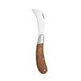 El Zorro Navaja Tranchete Acero Inoxidable Hoja 7,5 cm Mango Madera