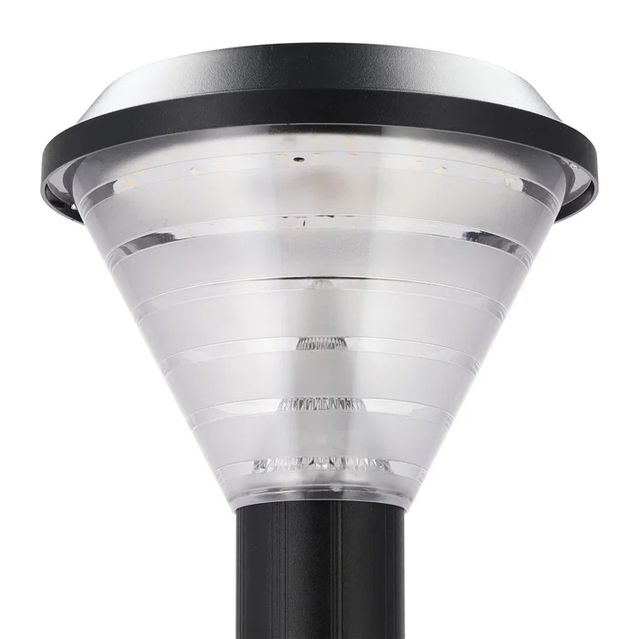 Nukus Baliza LED Solar 6V/3W Panel 3,7V/4000mAh Batería Luz Cálida 3000K Exterior Jardín