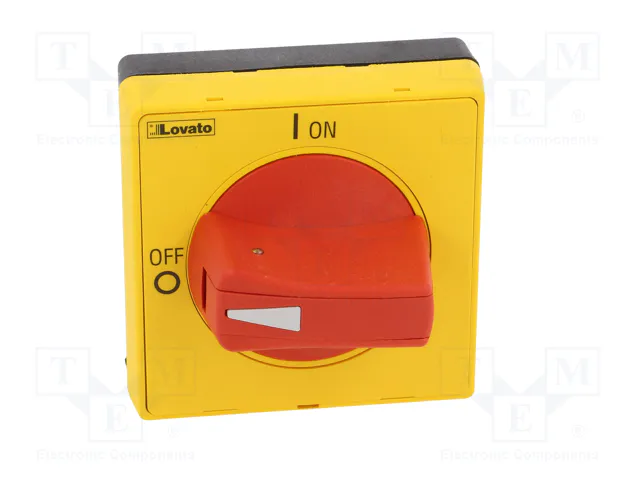 LOVATO ELECTRIC Volante GA rojo/amarillo