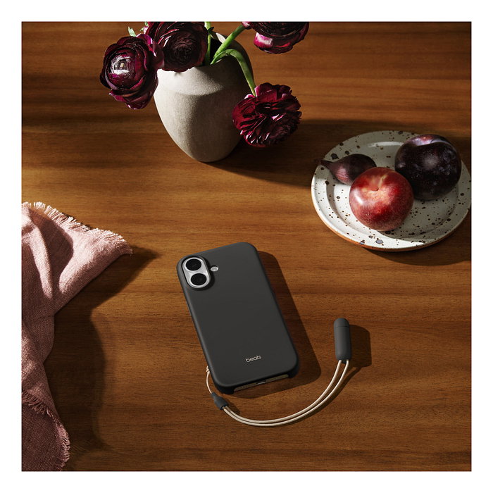 Apple MGY54LL/A Funda para iPhone 17 con MagSafe y Soporte Kickstand, Color Granitgrau