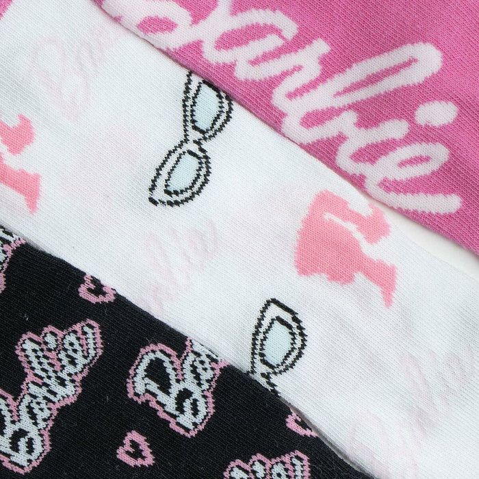 Cerdá Pack Calcetines 3 Piezas Barbie T.31/34 Multicolor