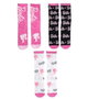 Cerdá Pack Calcetines 3 Piezas Barbie Talla 31/34