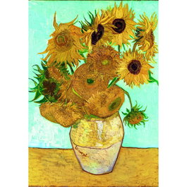 CLEMENTONI Puzzle Van Gogh Museum Sunflowers 1000 Piezas Lienzo 70x50cm