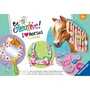 Ravensburger Be Creative Horse - Kit Multiactividad Caballos, 10 Creaciones, Actividad Relajante y Creativa, Edad 7 - 238751