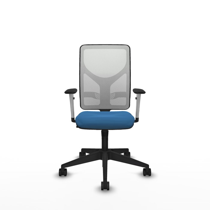 PIQUERAS Y CRESPO Silla de oficina Motilla con mecanismo Sincro, Azul claro y Blanco PIQUERAS Y CRESPO Silla de oficina Motilla con mecanismo Sincro, Azul claro y Blanco