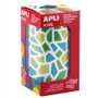 Apli Gomets Mosaicos Removibles 2460u 30 Hojas Tonos Surtidos