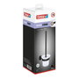 Tesa Moon Black Soporte y escobilla de inodoro Negro con Vidrio