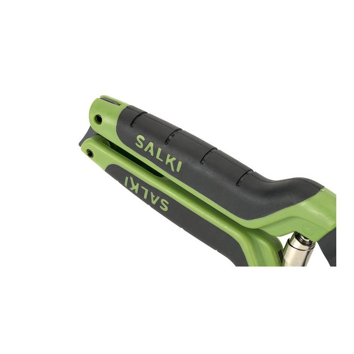 Salki 3301310 Grapadora de Cercas FSK 20C Hobby, Alicate para Cercas con Cargador, Mango Ergonómico y Cortador de Alambre Incorporado Salki 3301310 Grapadora de Cercas FSK 20C Hobby, Alicate para Cercas con Cargador, Mango Ergonómico y Cortador de Alambre Incorporado