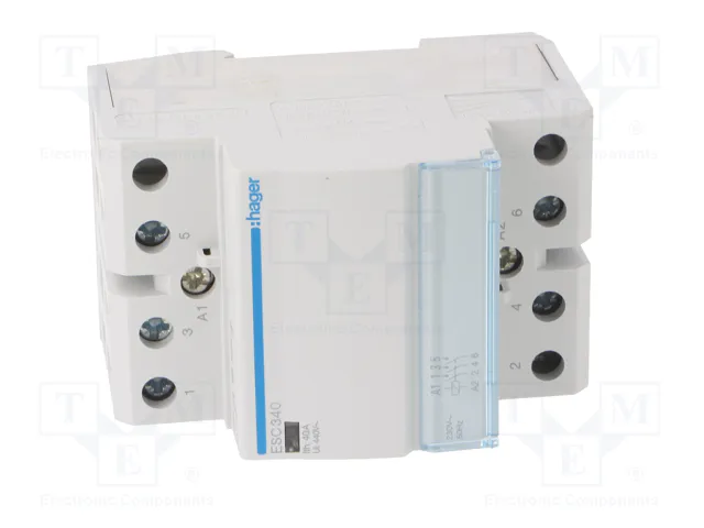 HAGER Contactor ESC 3-polar 40A 230VAC