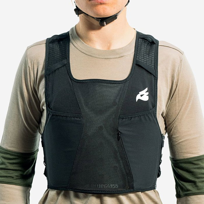 BLUEGRASS VENTURE Armadura protectora de pecho y espalda para enduro, certificada EN1621, talla S