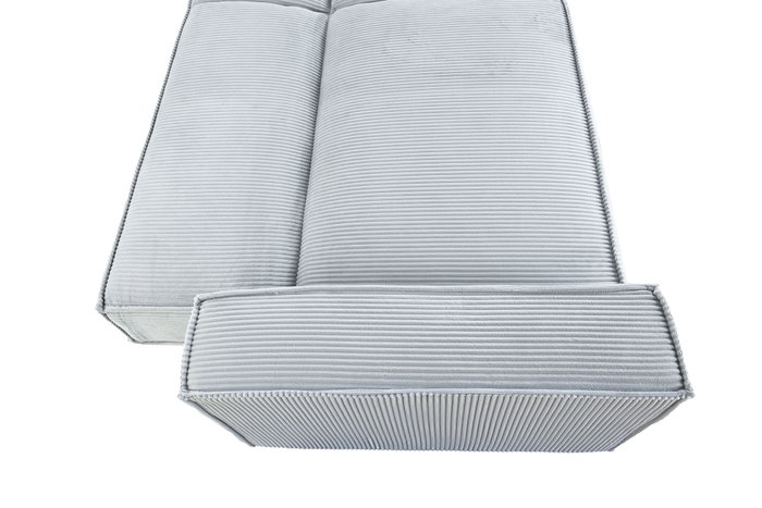 DKD Home Decor Sofá Cama Moderno Verde Menta Poliéster 94 x 75 x 230 cm