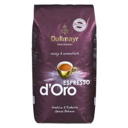 Dallmayr ESPRESSO d'Oro Espressobohnen Arabica y Robusta fuerte 1 kg