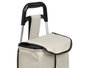 Kinvara Carro de la Compra 24 Litros Gris con Ruedas, Dimensiones 78.5x33x6 cm (Set de 8)