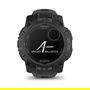 Garmin Instinct® 3 Solar Tactical Edition - Reloj Inteligente GPS, 50 mm, Pantalla AMOLED Táctil, Energía Solar, 40 Días Batería, Negro, Unisex