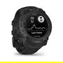 Garmin Instinct® 3 Solar Tactical Edition - Reloj Inteligente GPS, 50 mm, Pantalla AMOLED Táctil, Energía Solar, 40 Días Batería, Negro, Unisex