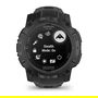 Garmin Instinct® 3 Solar Tactical Edition - Reloj Inteligente GPS, 50 mm, Pantalla AMOLED Táctil, Energía Solar, 40 Días Batería, Negro, Unisex