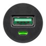 Goobay KFZ-Ladeadapter 18W negro
