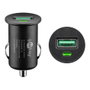 GOOBAY Cargador de Coche Quick Charge 3.0 18W con USB A Negro