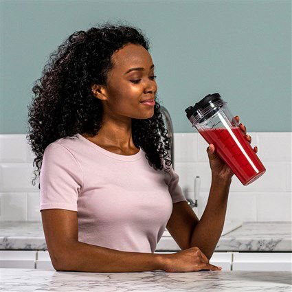 Ninja BN495EU Batidora de Vaso Individual con Auto-iQ 1000W