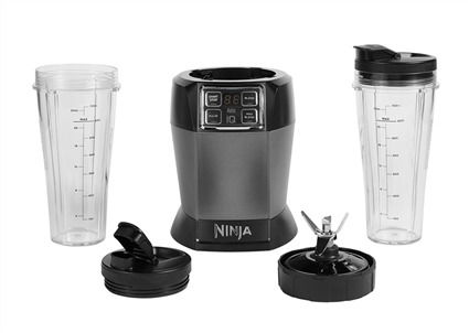 Ninja BN495EU Batidora de Vaso Individual con Auto-iQ 1000W