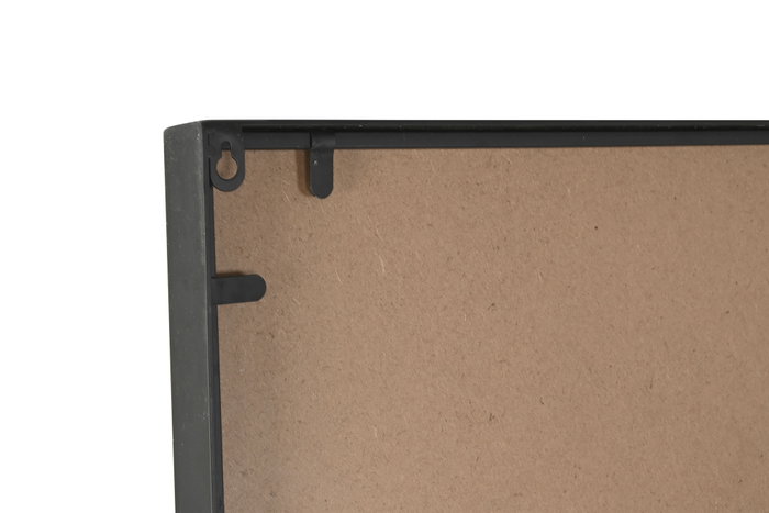 DKD Home Decor Espejo de Hierro y Cristal Negro 70x4x200 cm