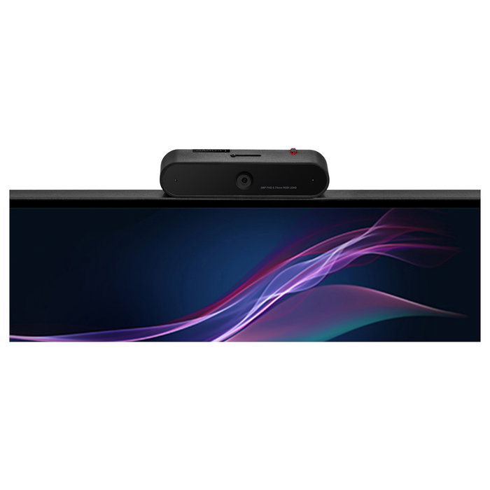 Lenovo ThinkVision MC50 Cámara Web Full HD 1080p con Tapa de Obturador y Micrófonos Duales, USB 2.0, Negro, Soporte de Clip - Modelo 1920x1080