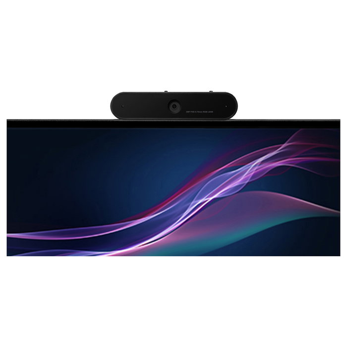 Lenovo ThinkVision MC50 Cámara Web Full HD 1080p con Tapa de Obturador y Micrófonos Duales, USB 2.0, Negro, Soporte de Clip - Modelo 1920x1080