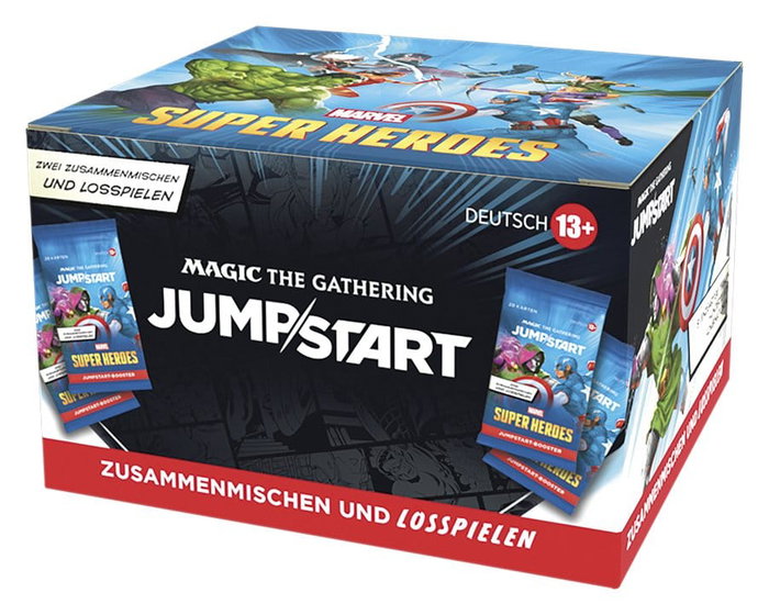 Wizards of the Coast Magic the Gathering Marvel Super Heroes Sobres de Jumpstart (24) alemán