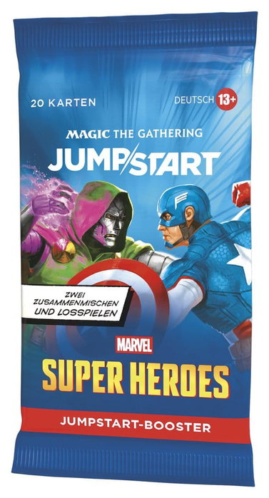 Wizards of the Coast Magic the Gathering Marvel Super Heroes Sobres de Jumpstart (24) alemán