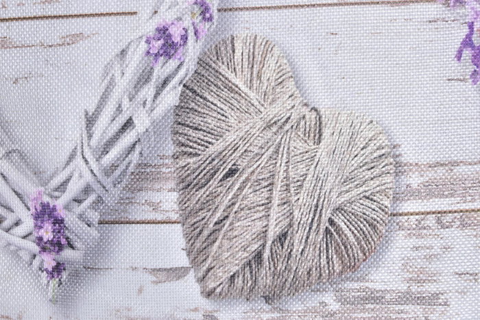 DKD Home Decor Cojín de Poliéster Lavanda 45x10x45 cm