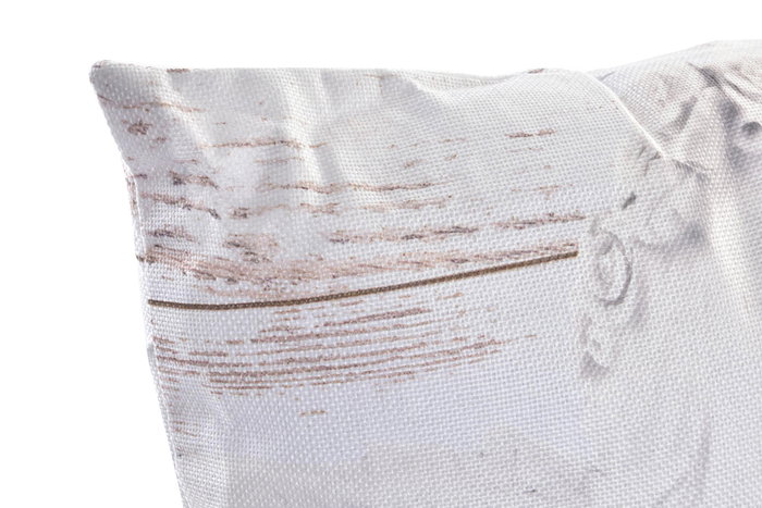 DKD Home Decor Cojín de Poliéster Lavanda 45x10x45 cm