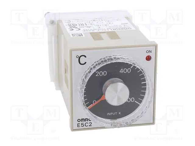 OMRON E5C2 Regulador de temperatura 0÷600°C SPDT
