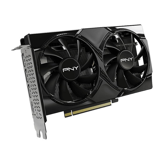 PNY Technologies GeForce RTX 5060 8GB GDDR7 OC Dual Fan Tarjeta Gráfica - 3840 Núcleos, PCIe 5.0, 7680 x 4320 Pixeles