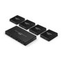 Lindy Extensor Splitter HDMI 4K60 de 4 Puertos con Cat.6 hasta 70m