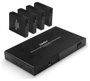 Lindy 38262 Extensor y Divisor HDMI 4K60 de 4 Puertos Cat.6 70m
