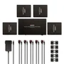 Lindy Divisor y Extensor HDMI 4K60 de 4 Puertos Cat.6 70m