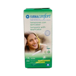 FARMACOMFORT Tampon Algodón Super 14 Uds