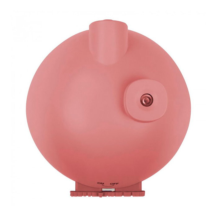 Mary´S Humidificador con luz LED RGB y proyector recargable modelo hongo rosa