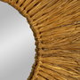 Espejo Fibra Natural Decoración 80 X 5 X 80 cm