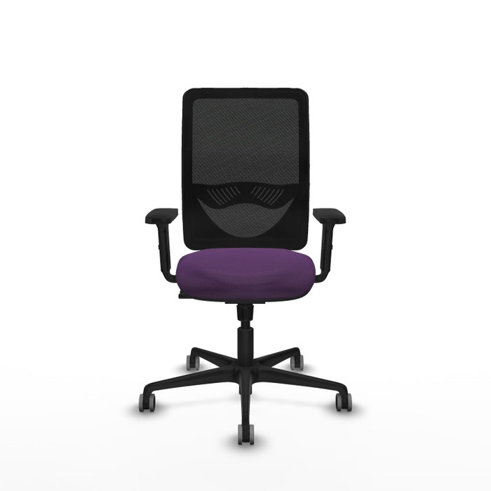 PIQUERAS Y CRESPO Silla de oficina Zulema con Mecanismo Sincro, Morada y Negra PIQUERAS Y CRESPO Silla de oficina Zulema con Mecanismo Sincro, Morada y Negra