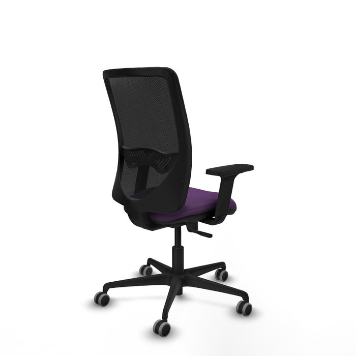 PIQUERAS Y CRESPO Silla de oficina Zulema con Mecanismo Sincro, Morada y Negra PIQUERAS Y CRESPO Silla de oficina Zulema con Mecanismo Sincro, Morada y Negra