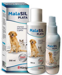 Konig Malasil Loción Spray 100ml Antibiofilm Antimicrobiano Dermatitis Canina Felina