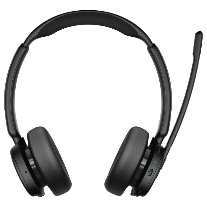 EPOS Auriculares Bluetooth Inalámbrico y Alámbrico Impact 500 MS UC ANC WL USB-C+A Certificado para Microsoft Teams