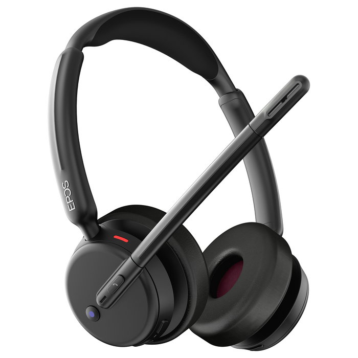 EPOS Auriculares Bluetooth Inalámbrico y Alámbrico Impact 500 MS UC ANC WL USB-C+A Certificado para Microsoft Teams