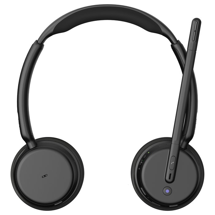 EPOS Auriculares Bluetooth Inalámbrico y Alámbrico Impact 500 MS UC ANC WL USB-C+A Certificado para Microsoft Teams