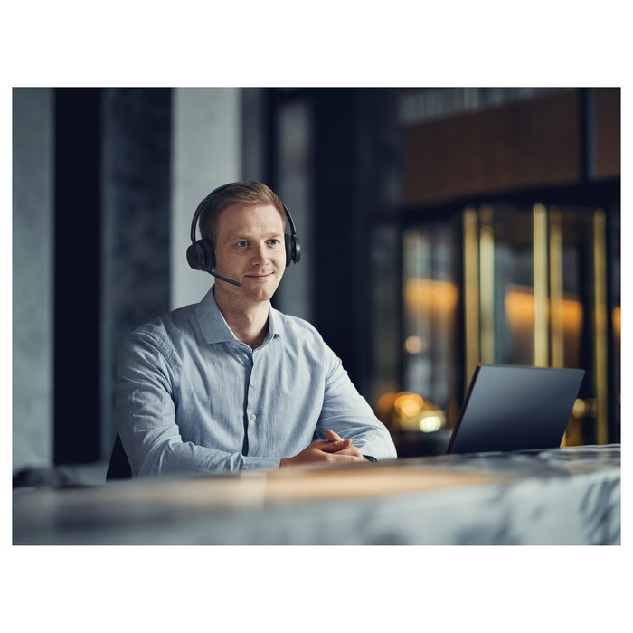 EPOS Auriculares Bluetooth Inalámbrico y Alámbrico Impact 500 MS UC ANC WL USB-C+A Certificado para Microsoft Teams